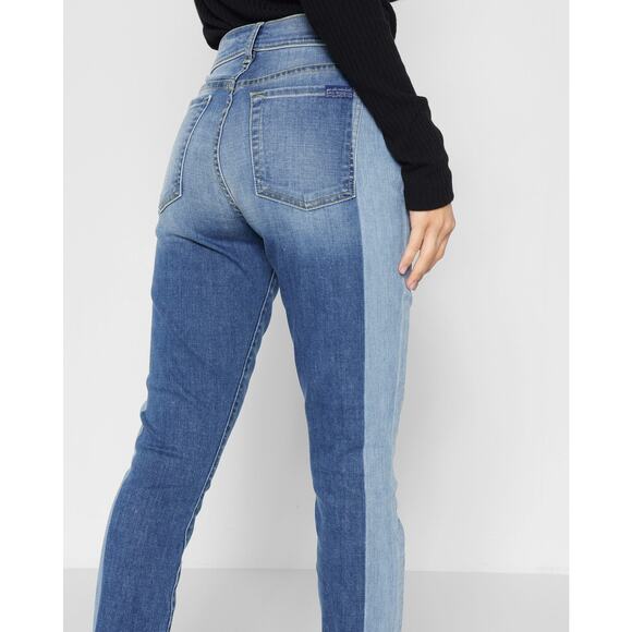 7 For All Mankind ANKLE SKINNY SHADOW SEAM & STUDS - Picture 2 of 11